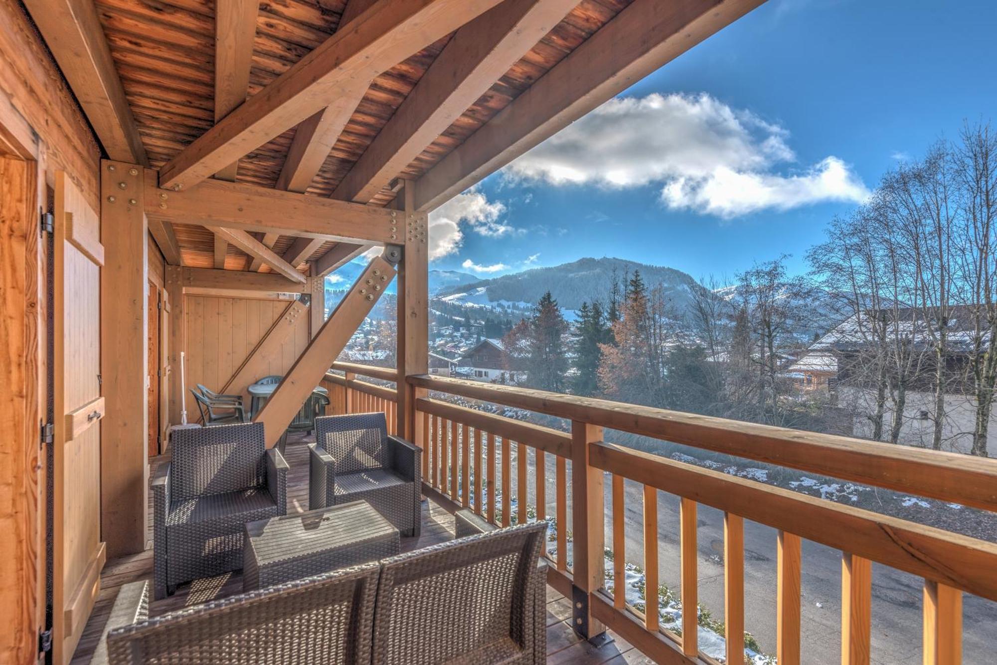 Arboreve - Station De Ski A Pied Vue Montagne Megeve Luaran gambar
